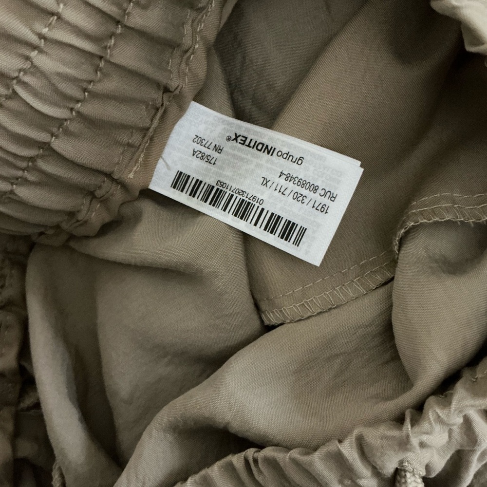 Zara womens Beige Cargo Pants - Picture 5 of 6